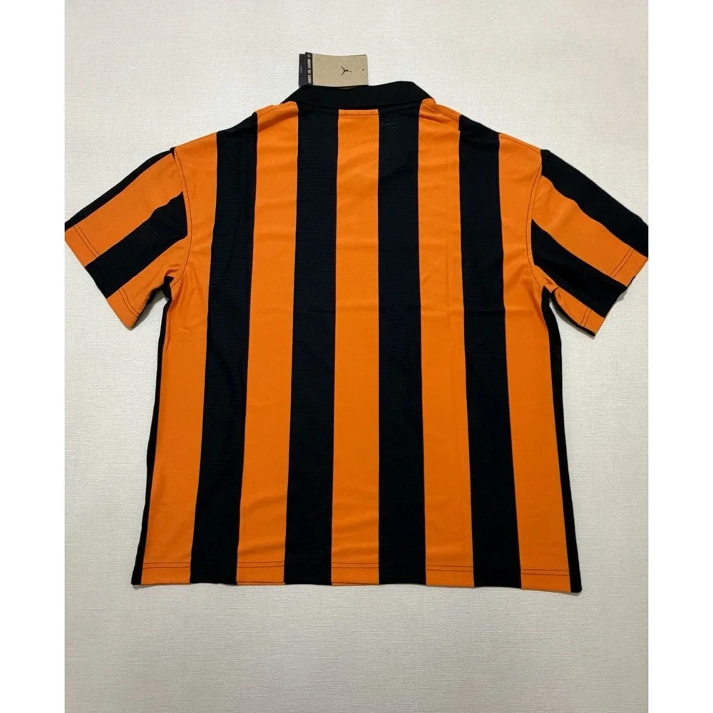 Nike Jordan Brooklyn Collegiate Goalie Shirt Mens Size M Orange HV0107-010 NWT